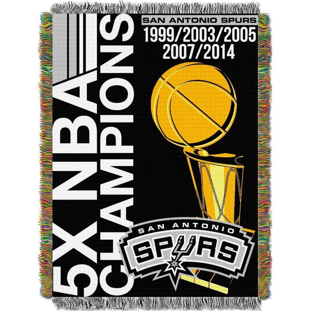 The NW 48x60 San Antonio Spurs Championship Throw